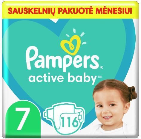 pampers active baby-dry pieluszki 3 midi 150 sztuk