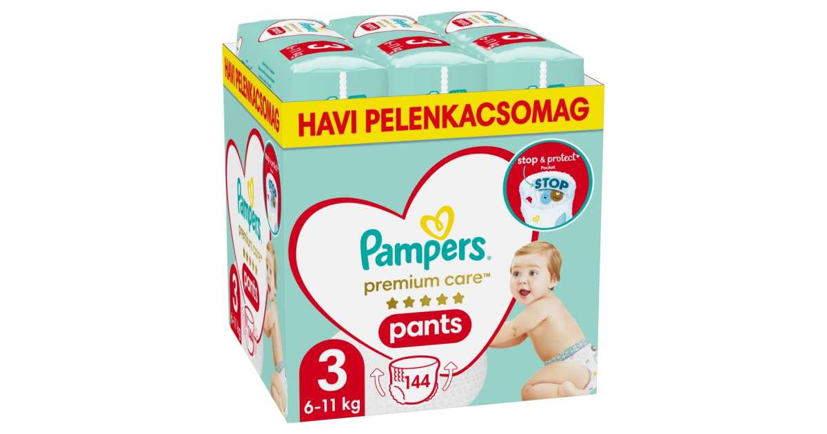 pampers pieluchomajtki pants zapas 4 maxi 176 szt