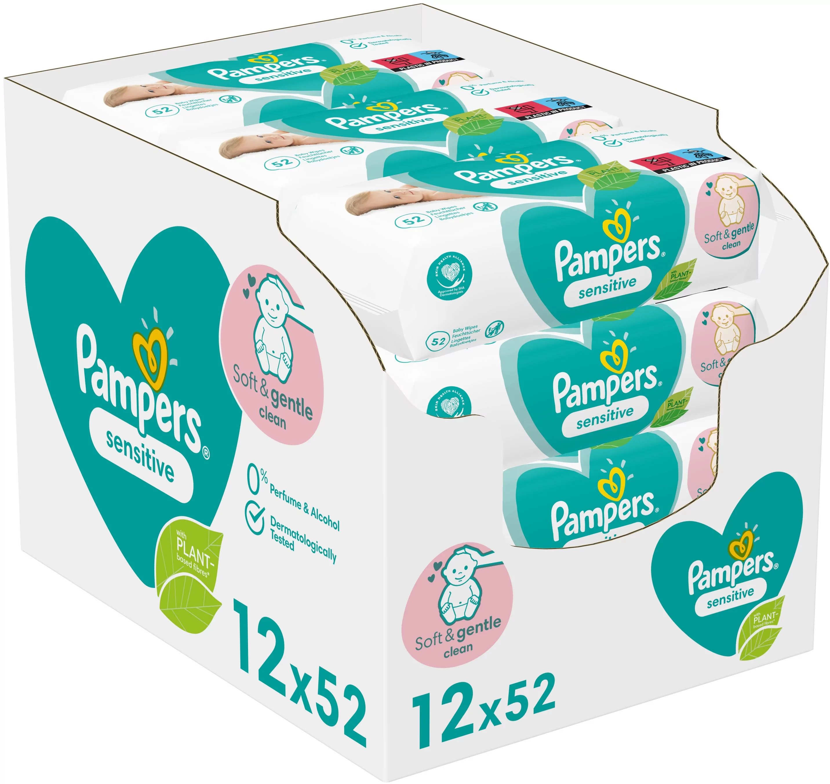 pampers 3 premium care 204 szt