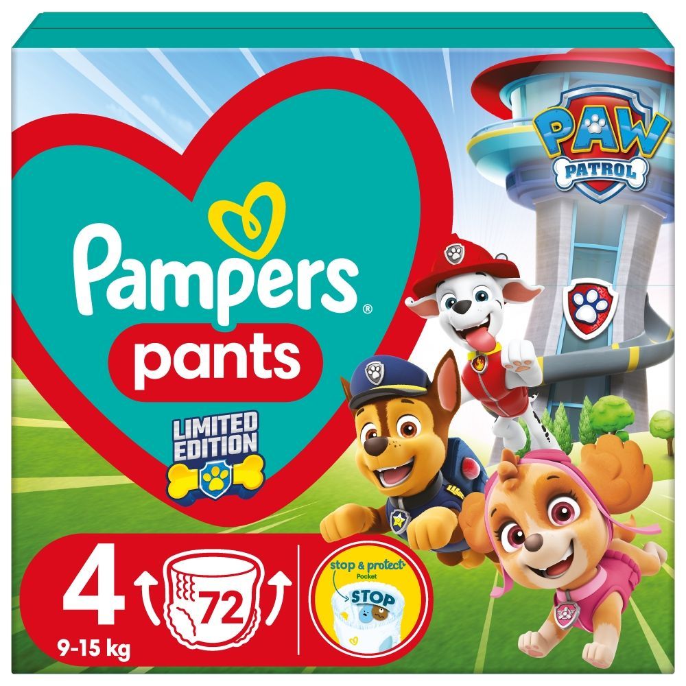 frsh clean pampers 4 pak