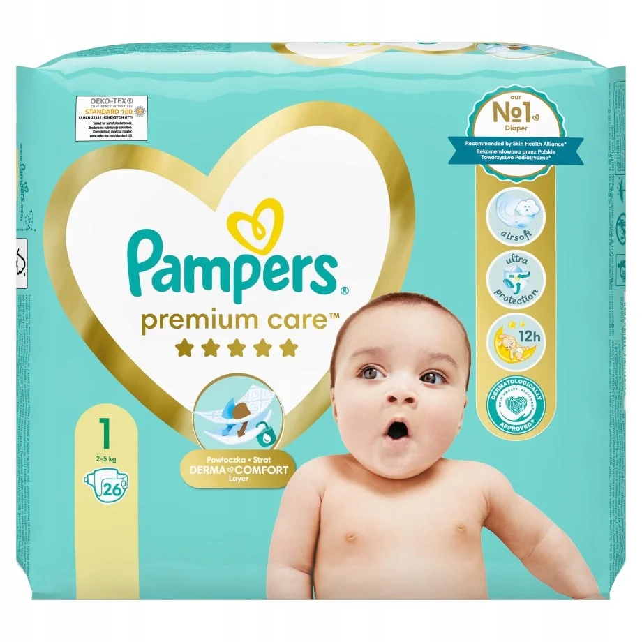 pampers premium protection new baby opinie