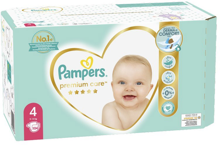 pieluchy pampers active baby-dry 2 mini 228 szt