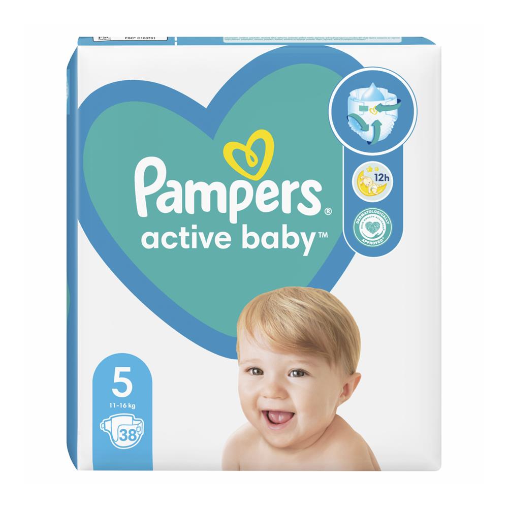 pampers pieluchy 1 43 sztuki