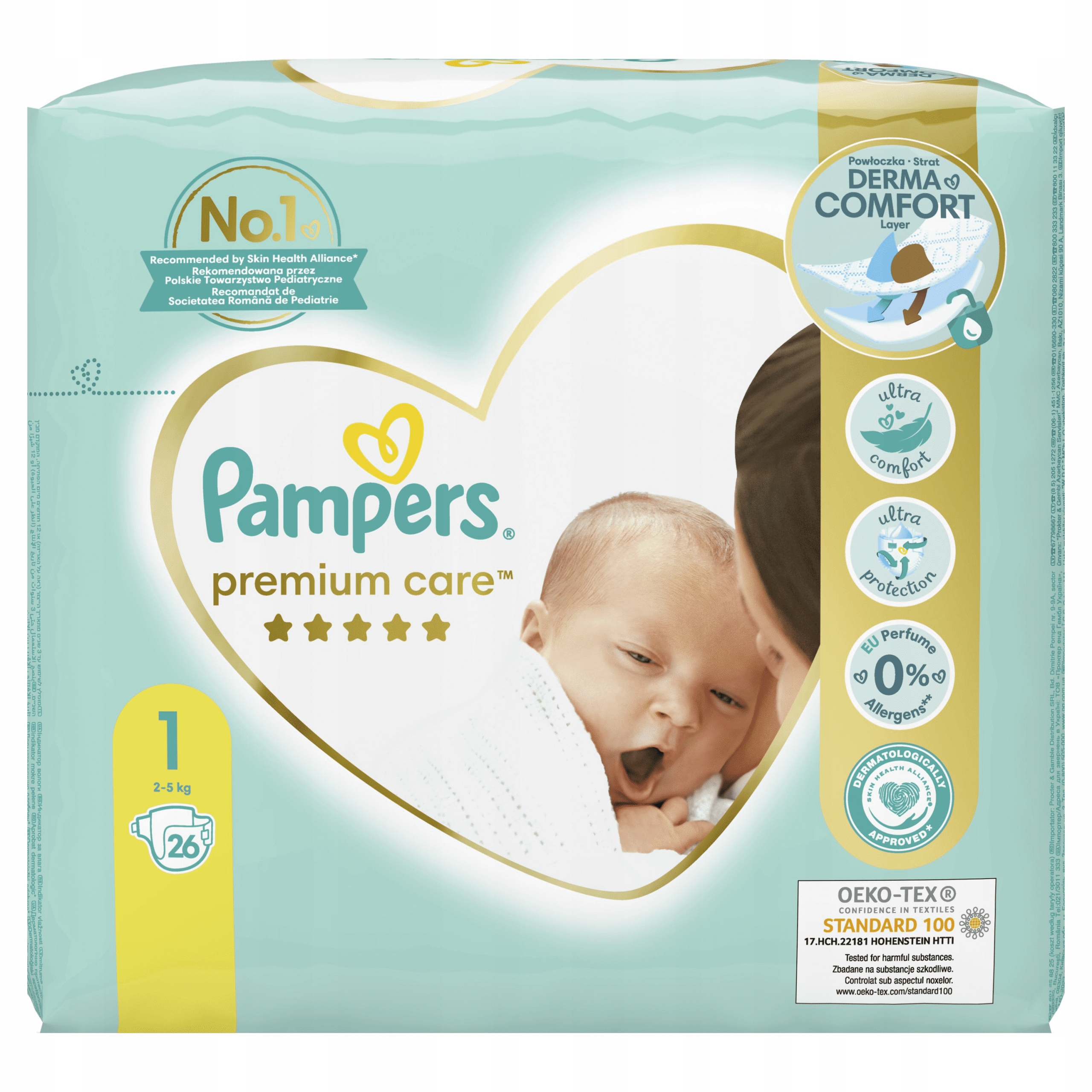 pampers premium care newborn 72