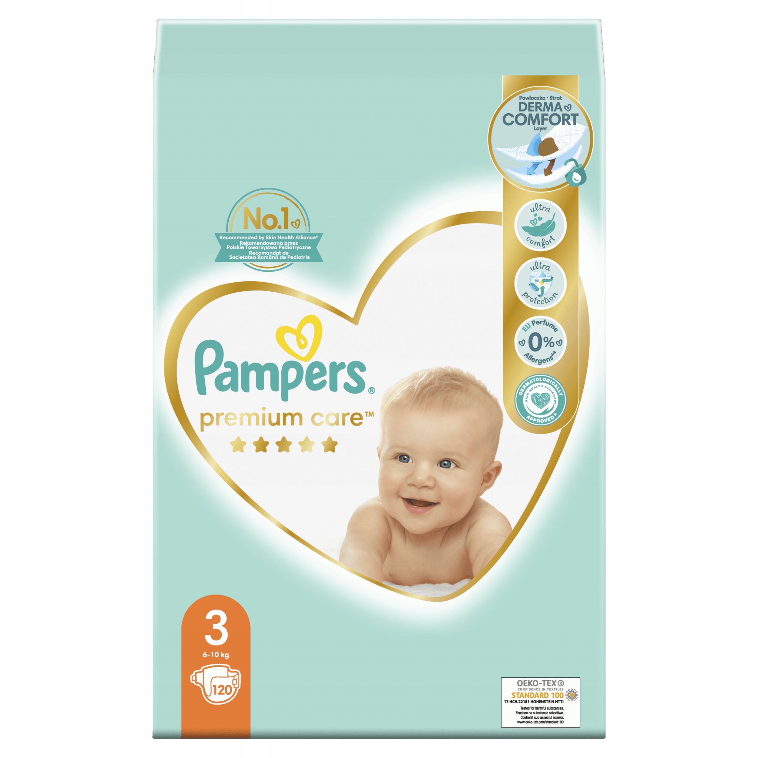 różnice w pieluchy pampers premium care nowe a stare