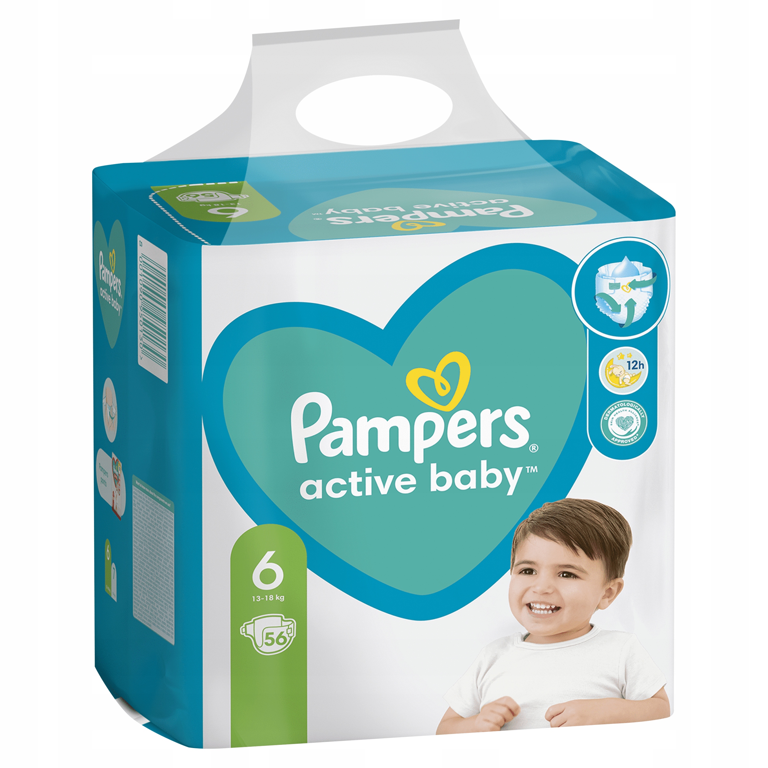 pampers activ dry biedronka