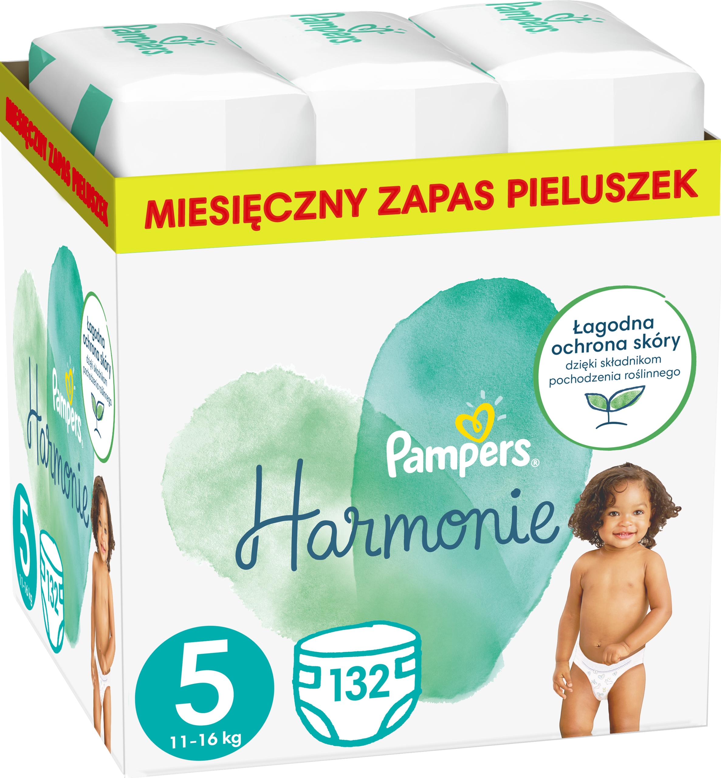 pieluchy pampers zółte