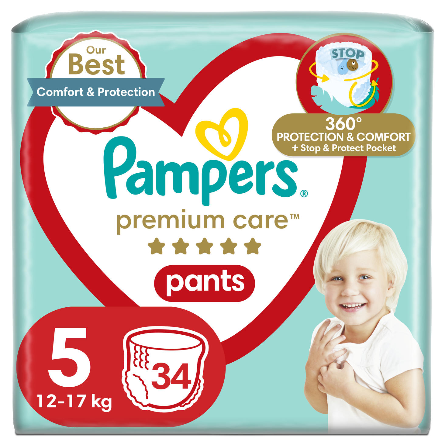 pampers wielkosci