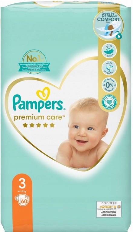 pampers premium care 3 204 buc