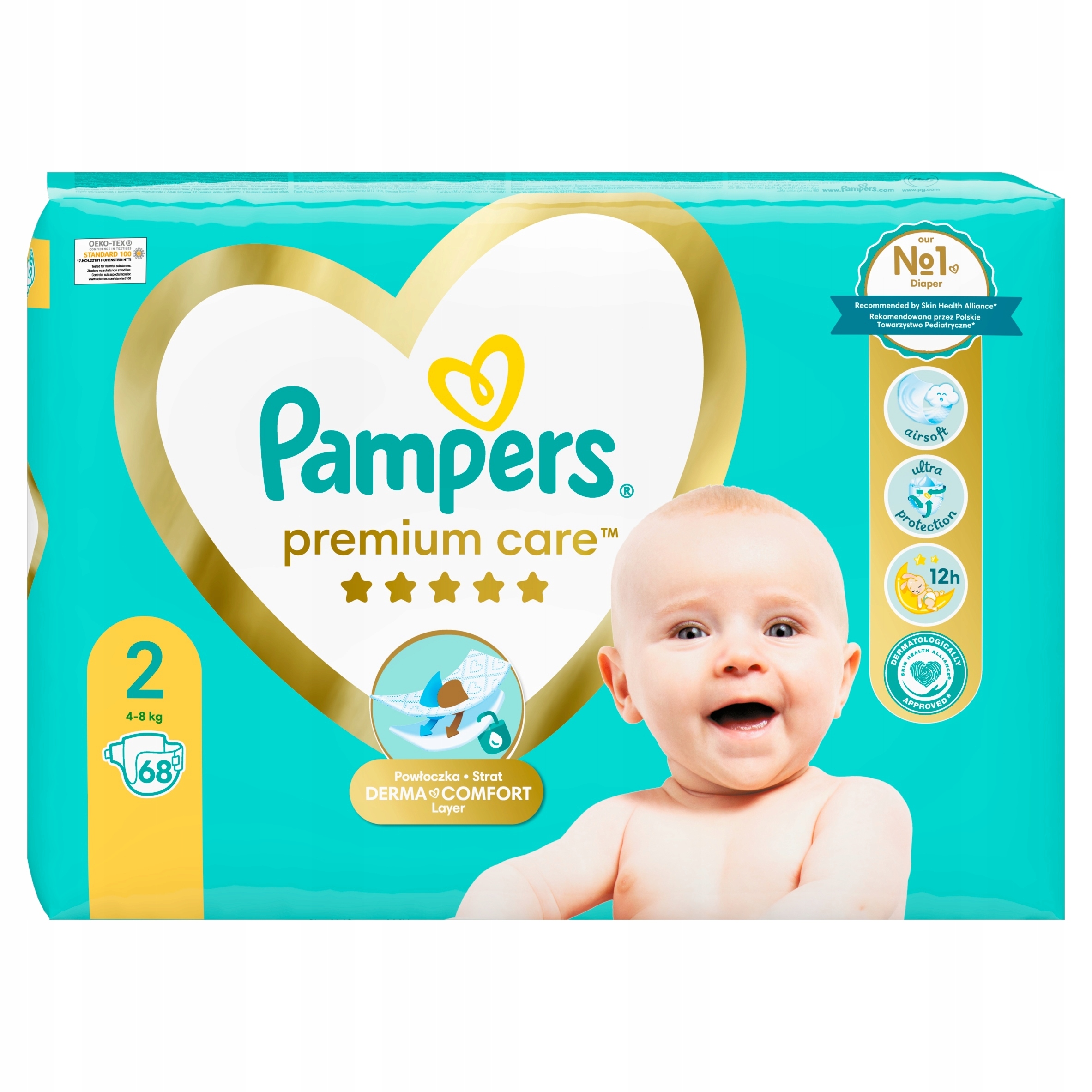 pampers active baby 4 pieluchy pieluszki 180szt