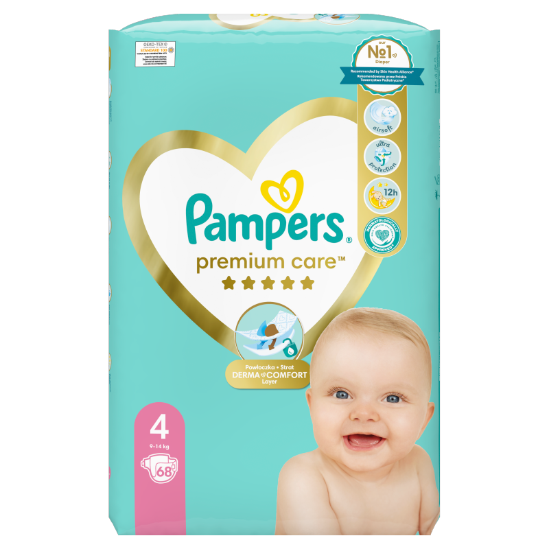 pieluchomajtki pampers 4 do ilu kg