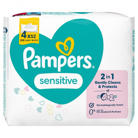 pampers care 2 male opakowanie