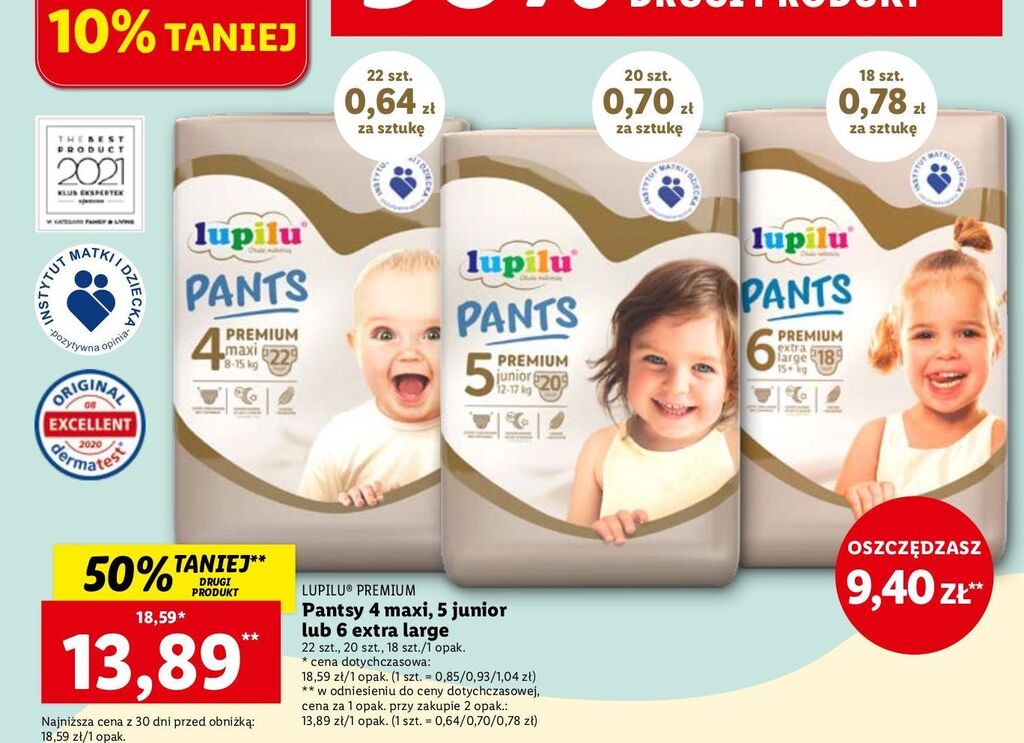 pampers chusteczki nawilżane cena