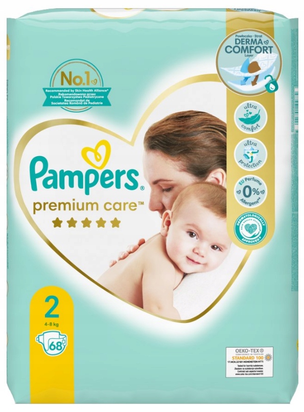 pampers gdzie przód