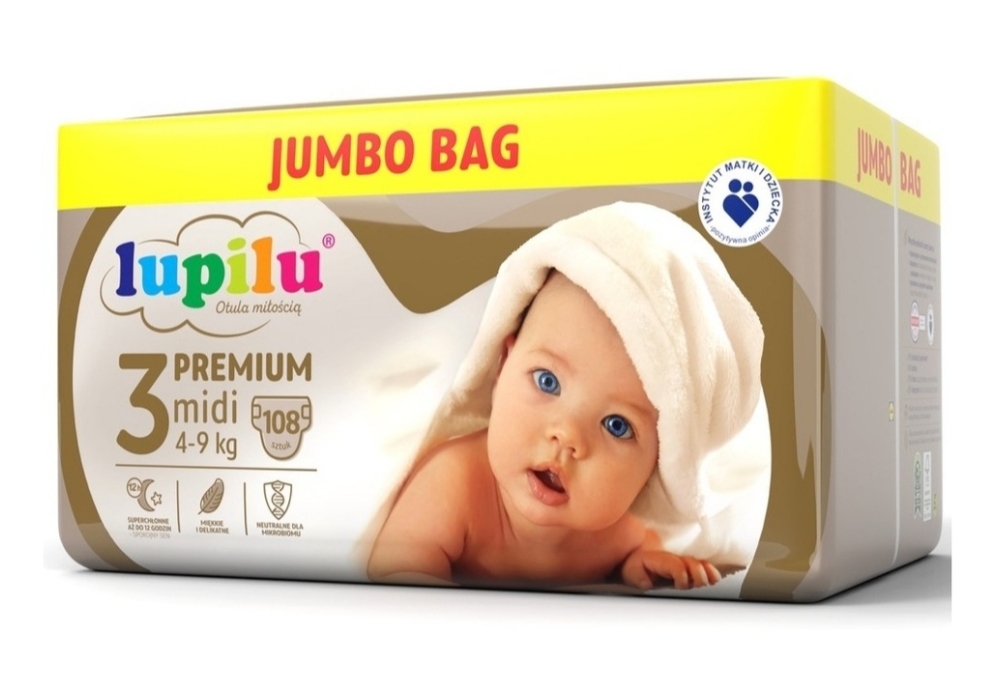 pieluchy jednorazowe pampers premium care 3 midi 5-9 kg