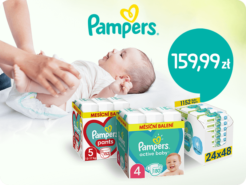 pampers activ baby 3 208 sztuk