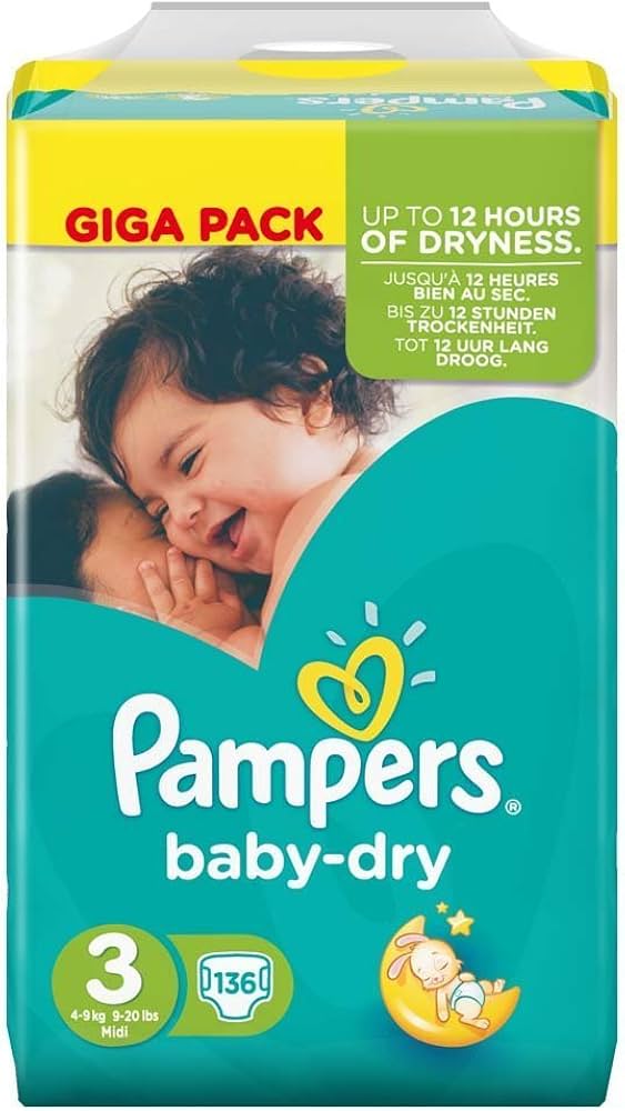 pampers 52 szt