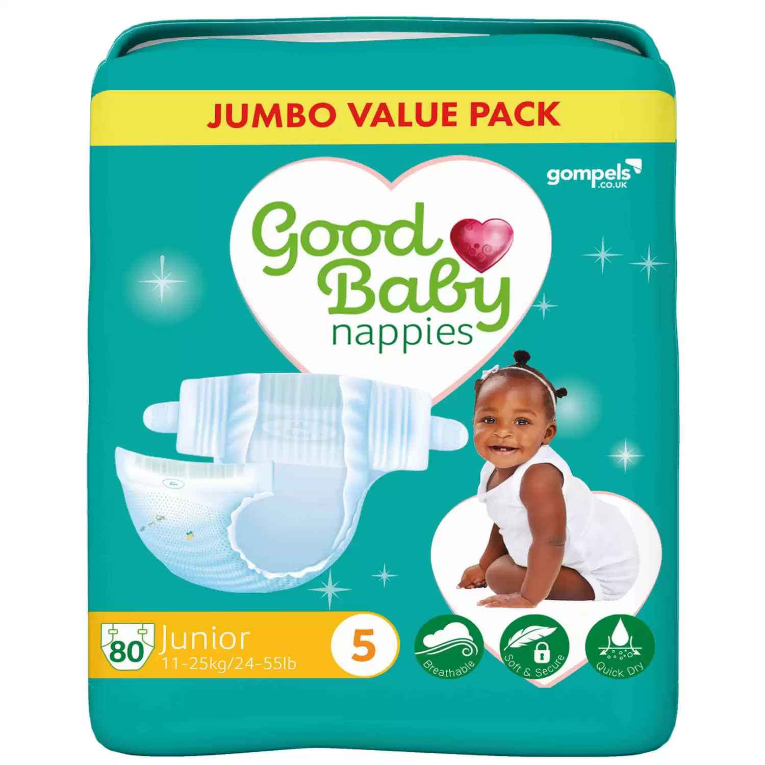 pieluchy pampers wykonanie