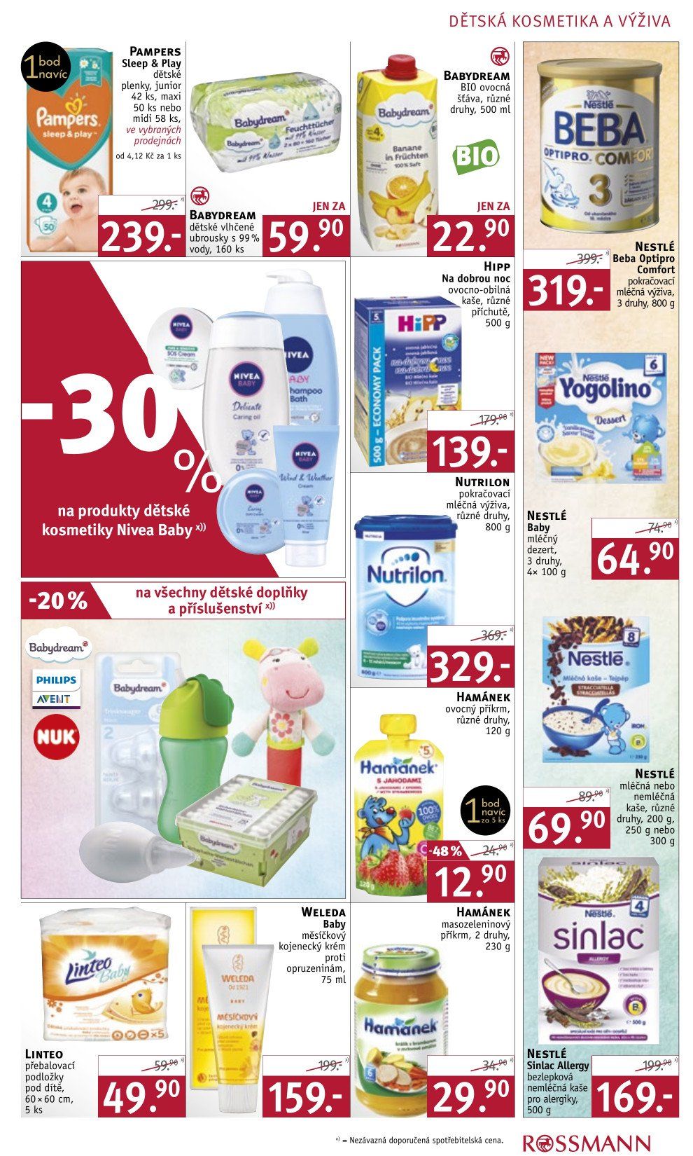 pampers chusteczki aqua pure rossmann