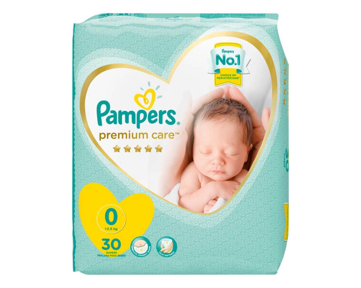 pampers premium care 3-6 kg ceno