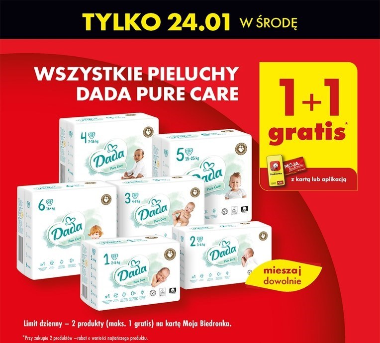 pampers giant biedronka