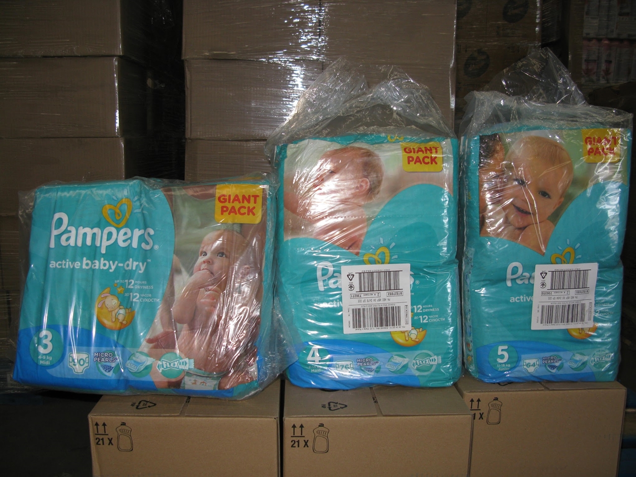 pampers active baby junior 5