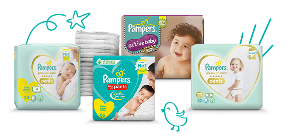 pampers baby fresh chusteczki 6x64 szt