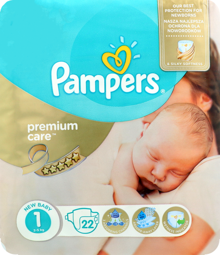 pampers złote 1 allegro