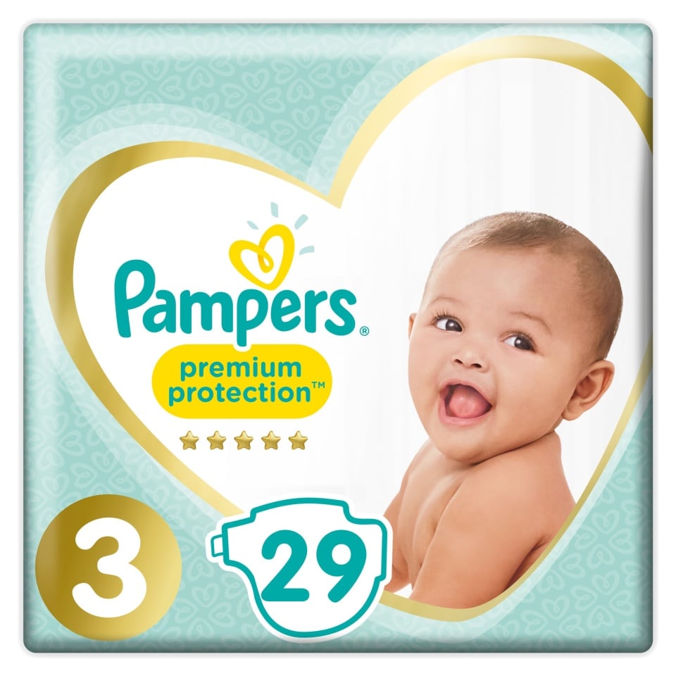 obserwuj pieluszki pampers pure protection 3 midi