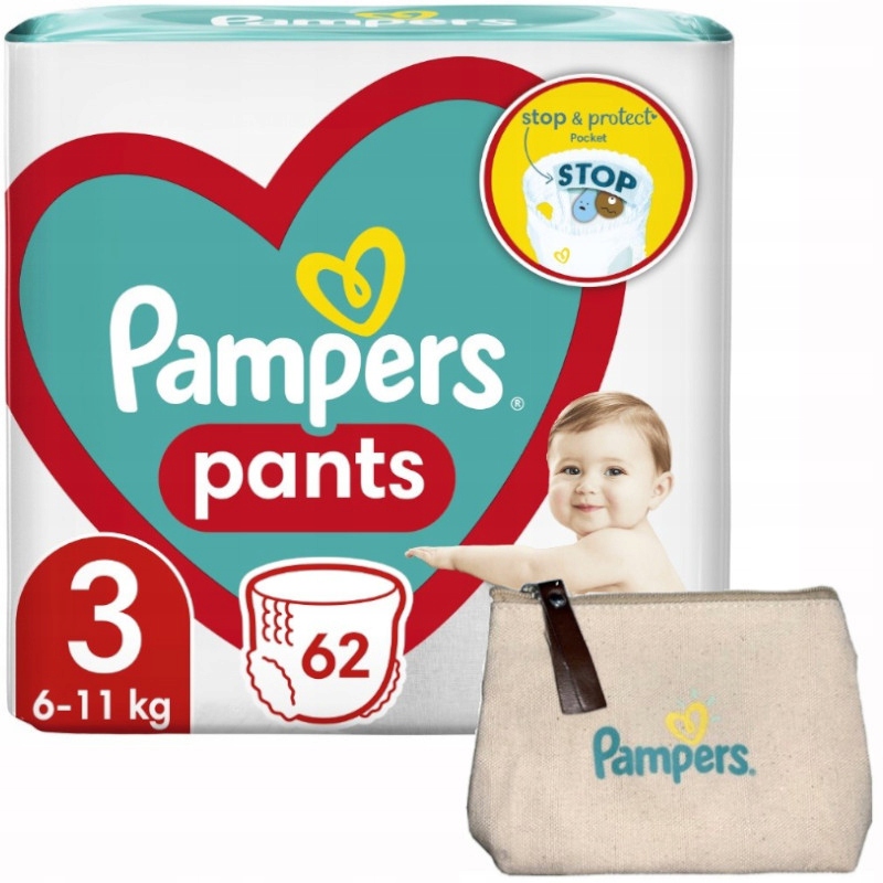 pampers mega paka 94 szt beby-dry pants 4