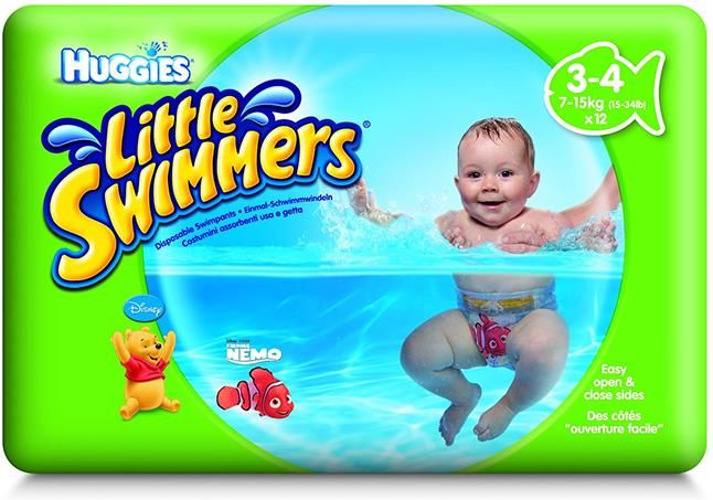 pieluchomajtki do pływania pampers splashers