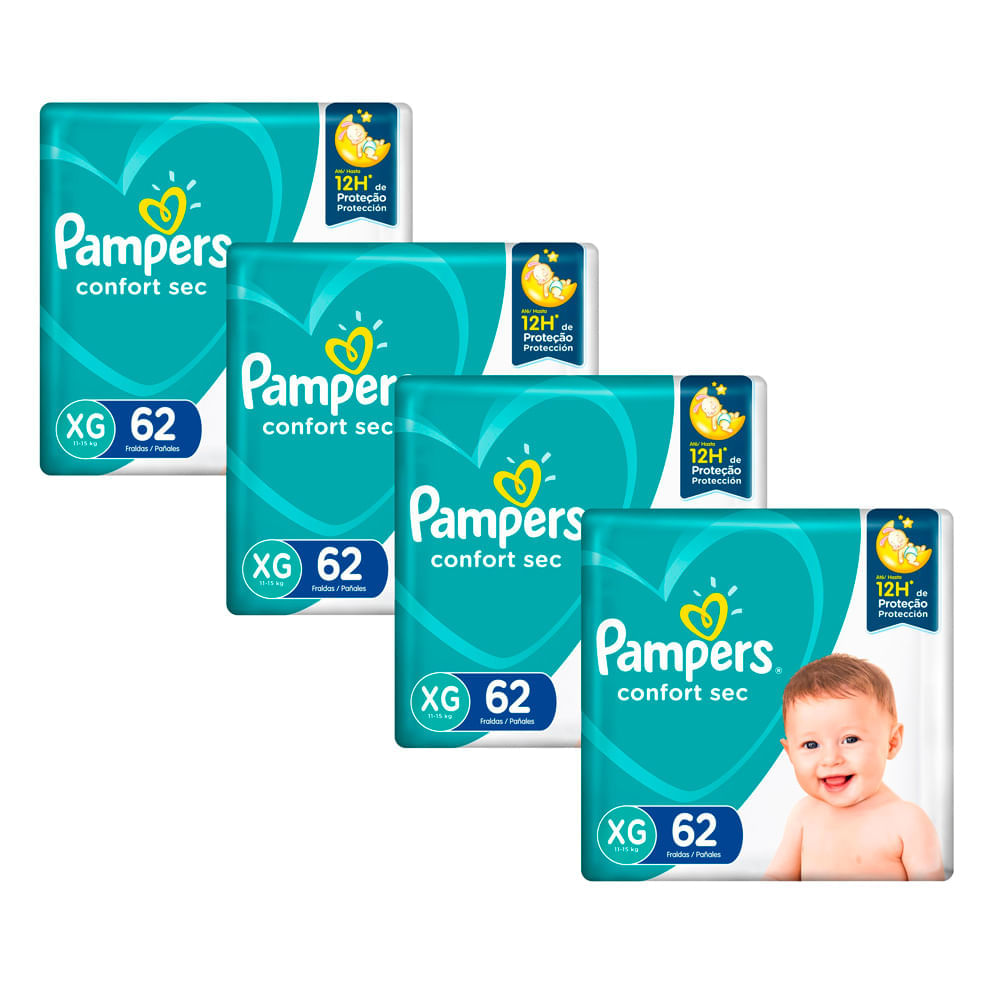 pampers pants 4 monthly pack