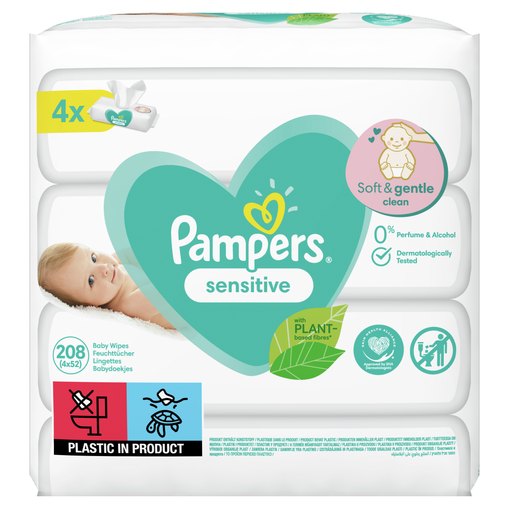 carrefour chusteczki nawilżane pampers sensitive