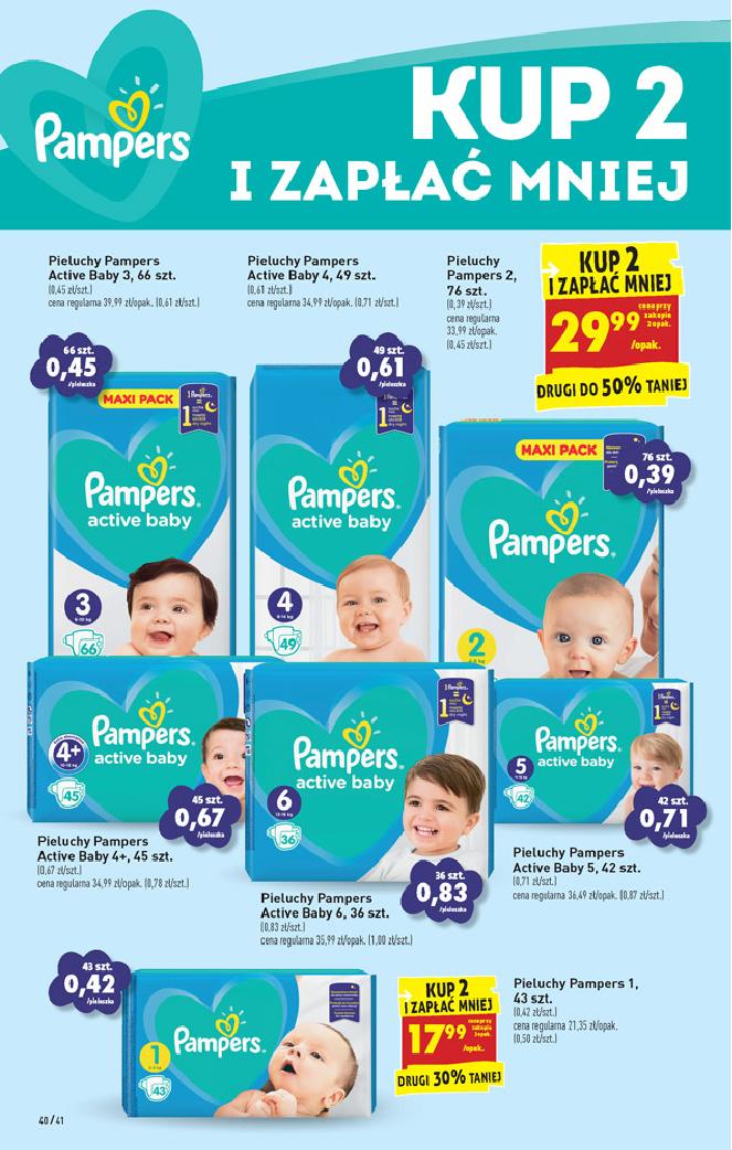 pieluchy pampers baby ceneo