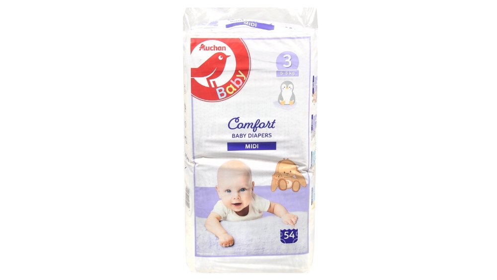 tort z pampersów firmy pampers