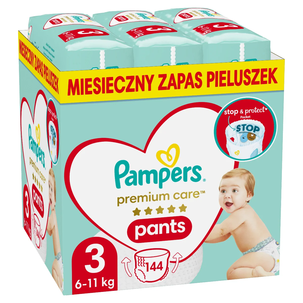 pampers pro care rozmiary