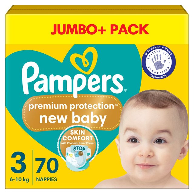 pieluchomajtki pampers premium care niemcy