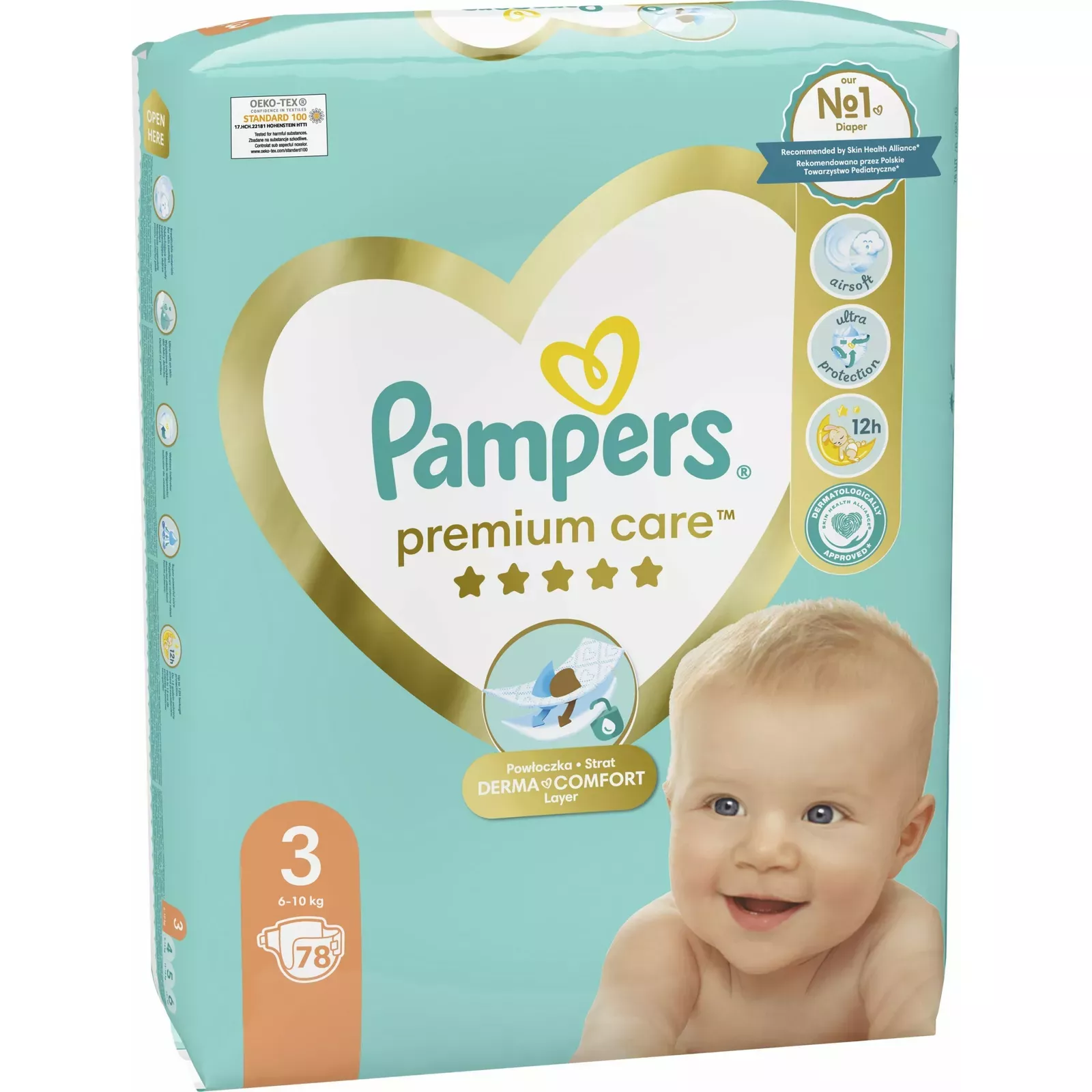 pampers sleep&play pieluchy rozmiar 3 midi 6-10kg 58 sztuk