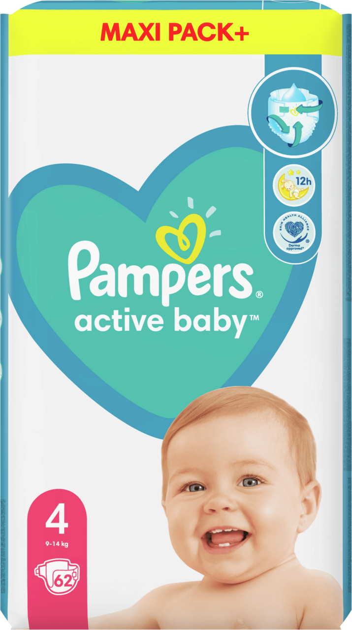 pampers wypadl wklad