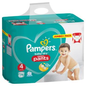 cena pampers active baby 4