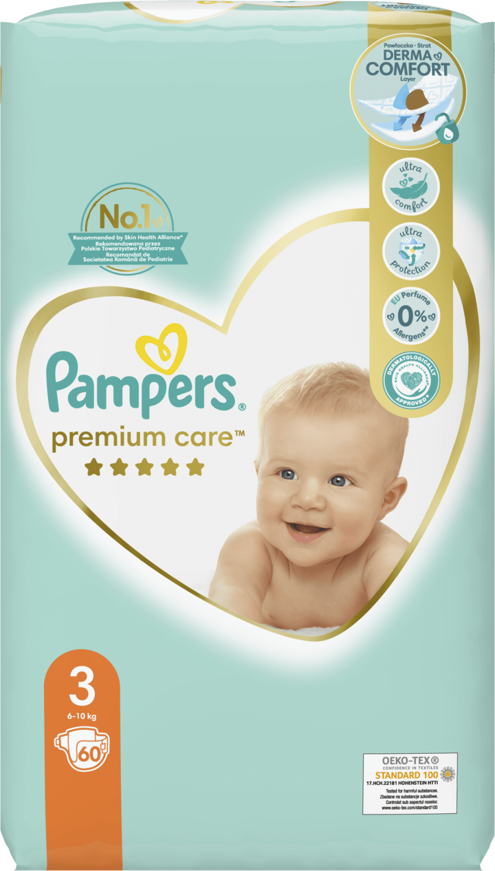 pampers premium care 2 montly pack