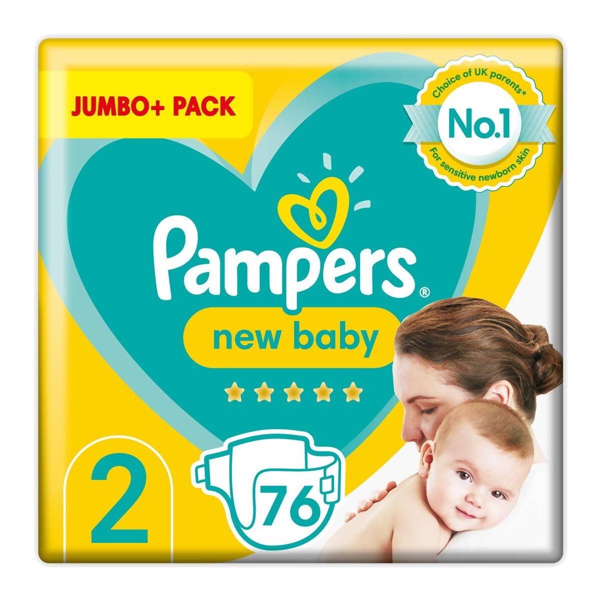 pampers new baby size 0 micro carry pack 24 nappies