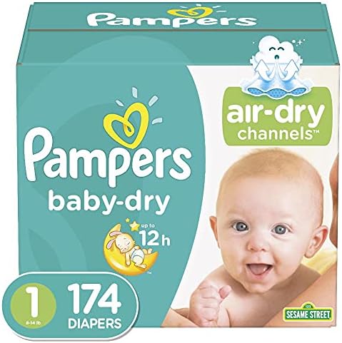 pampers białe