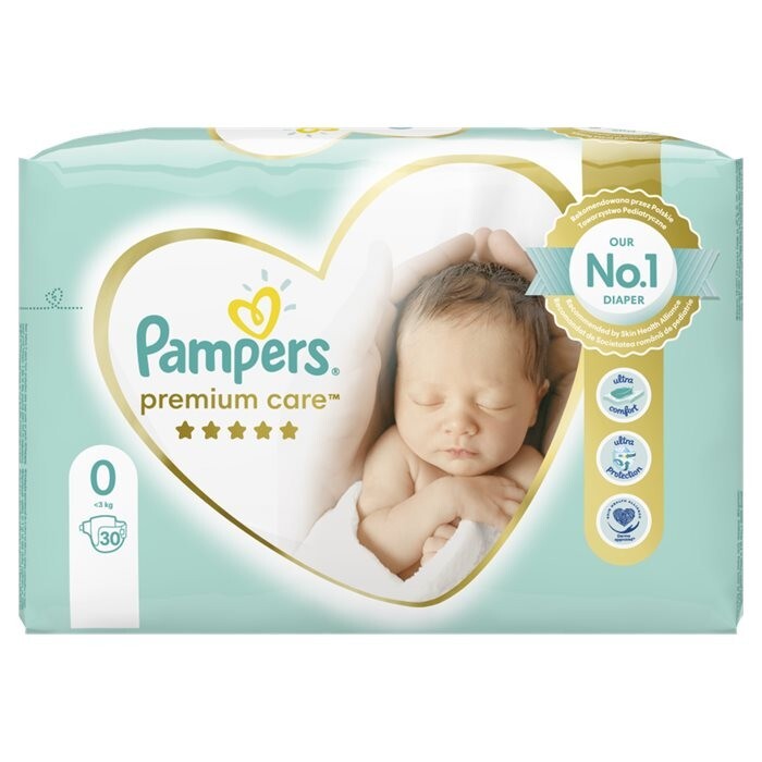 pampers dla wcześniaków reklama