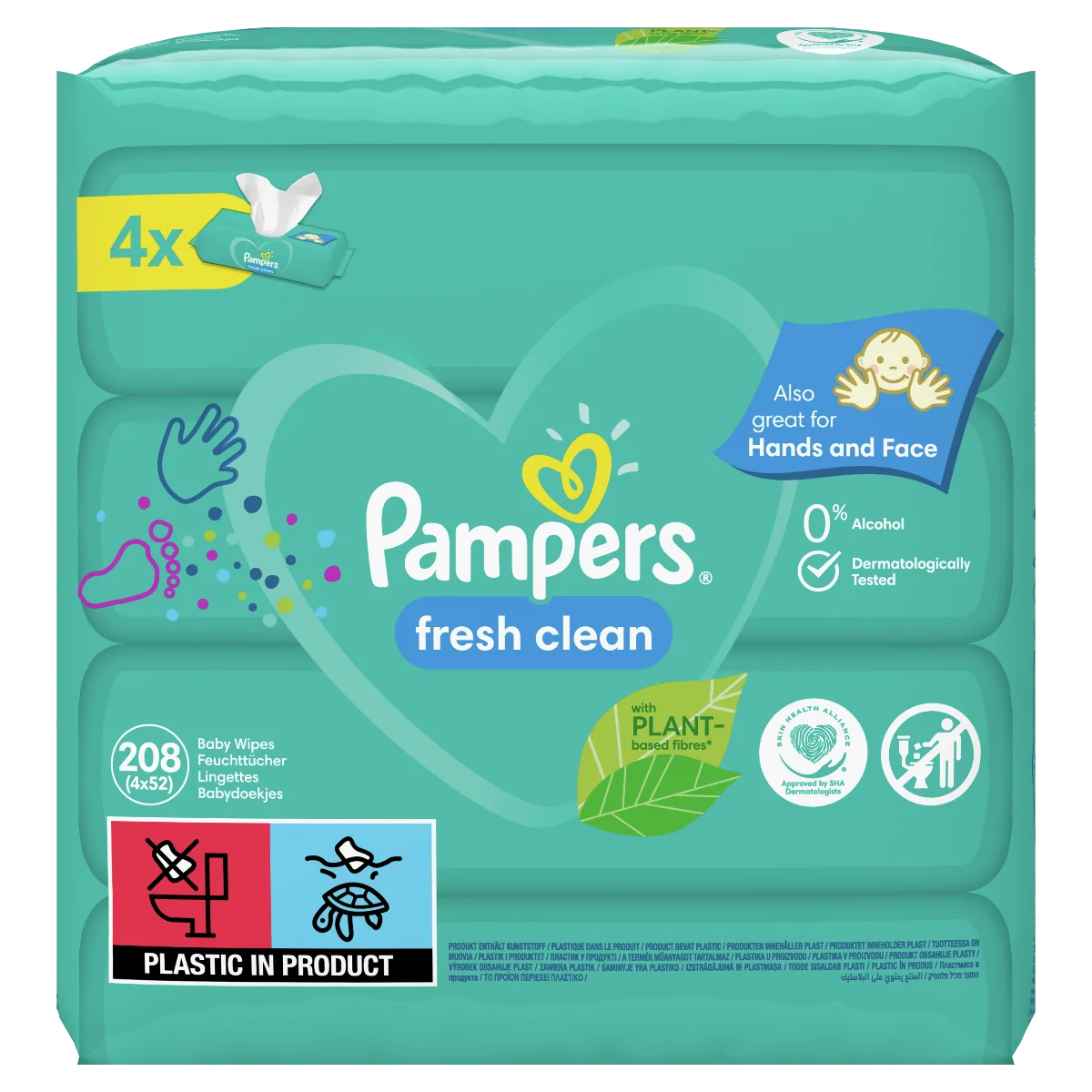 pampers active 4 cena