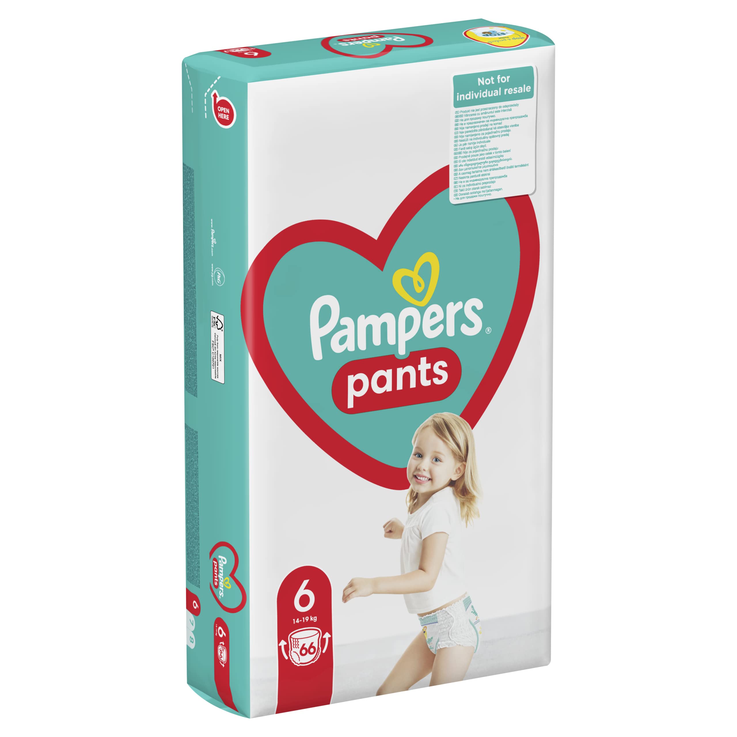 pampers pants nr 4 rossmann sztuki cena