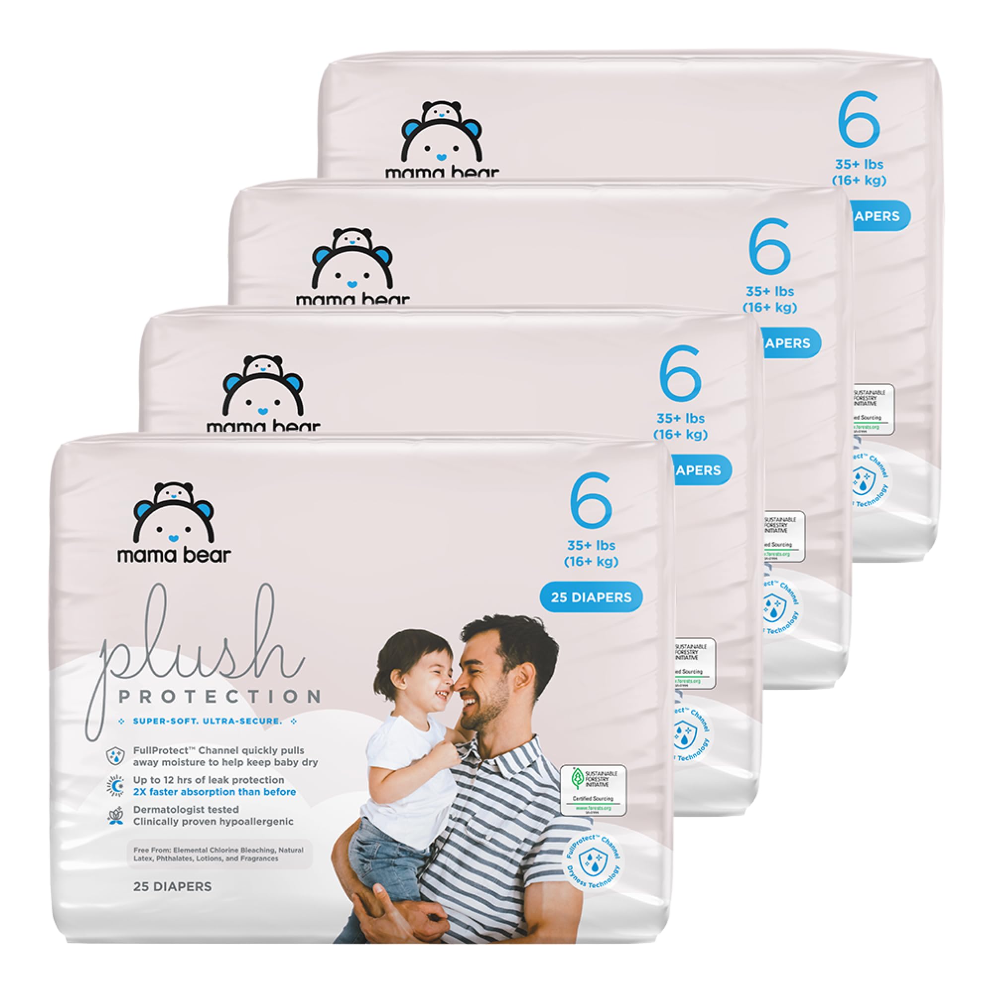 pampers chusteczki 4x64