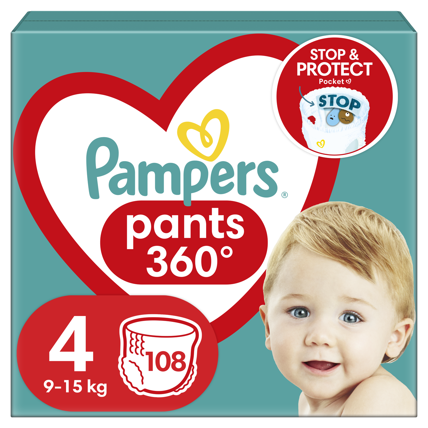 pampers size chart india