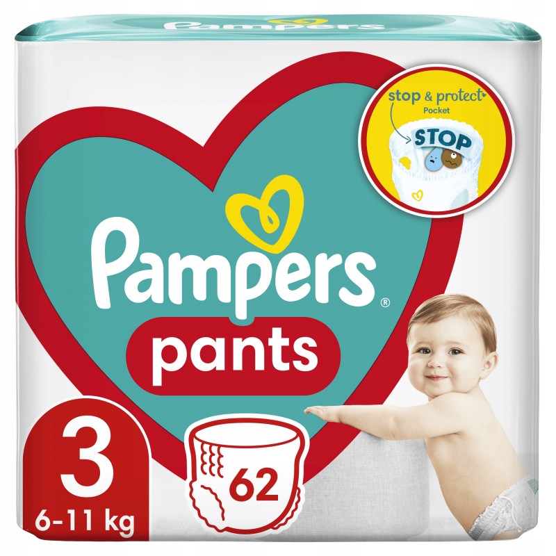 majtki śliskie pampers