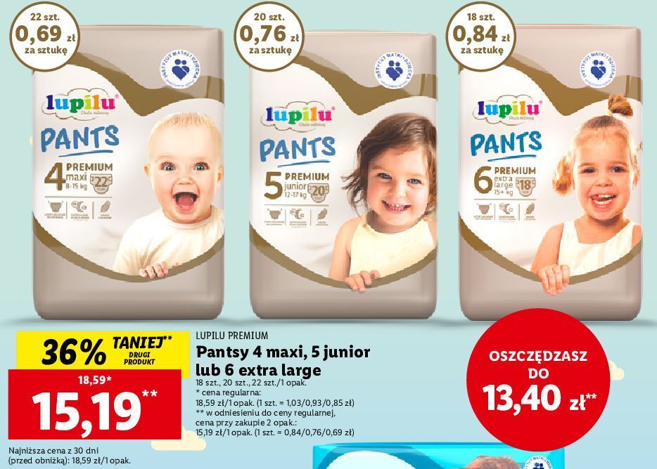 pampers rodzaje